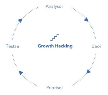 Growth Hacking -prosessi